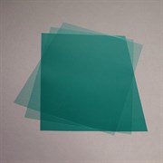 ЗЕЛЕНАЯ ПРОЗРАЧНАЯ ОБЛОЖКА ДЛЯ ПЕРЕПЛЕТА А4 150 микрон, упаковка 100 шт. pvc150g