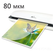 Пленка для ламинирования А5 154х216 мм, 80мкм, упаковка 100 шт. l15480gl