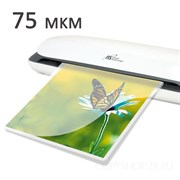 Пленка для ламинирования А4 216х303 мм, 75мкм, упаковка 100 шт. l21675gl