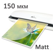 Матовая пленка для ламинирования А3 303х426 мм, 150мкм, упаковка 100 шт. l303150m