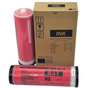 КРАСНАЯ КРАСКА RISO RZ СОВМЕСТИМАЯ 1000ml OAT с чипом risoRZred