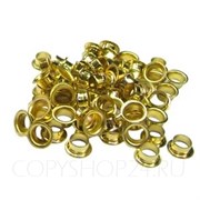 ЛЮВЕРСЫ ЗОЛОТЫЕ 4 мм / Упаковка 1000 шт. luv4gold