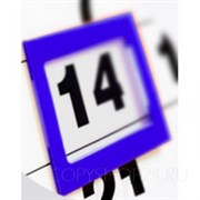 Календарные курсоры 1 размер 29-33 см СИНИЕ kurs5
