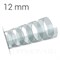 ПРОЗРАЧНАЯ ПЛАСТИКОВАЯ ПРУЖИНА 12 мм, упаковка 100 шт. pb12transparent - фото 7751